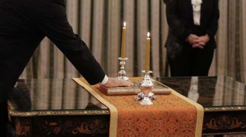 Live η ορκωμοσία των νέων υπουργών