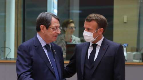 Επικοινωνία Αναστασιάδη - Μακρόν εν όψει της επανέναρξης των συνομιλιών για το Κυπριακό