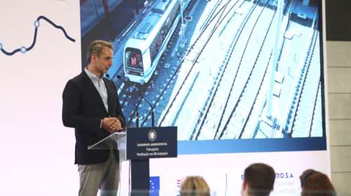 Μητσοτάκης: Το μετρό της Θεσσαλονίκης θα λειτουργήσει εντός του 2024- Η σύμβαση προβλέπει και τη συντήρηση του έργου