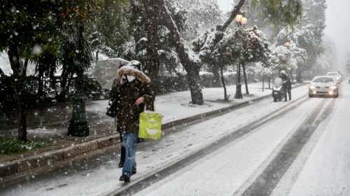 Προειδοποίηση Μαρουσάκη: Νέα ισχυρή κακοκαιρία θα χτυπήσει τη χώρα - Χιόνια πάλι στην Αττική - Οι &quot;κόκκινες&quot; περιοχές
