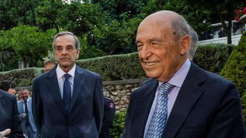 Σαμαράς: Τα ορόσημα της θητείας του Κ. Σημίτη, θετικά και αρνητικά, θα αξιολογηθούν από την ιστορία