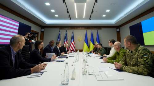 "Η Ρωσία έχει ήδη αποτύχει και η Ουκρανία έχει ήδη πετύχει" δηλώνει ο Μπλίνκεν μετά τη συνάντηση με Ζελένσκι