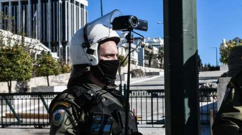 ΕΛΑΣ: Έκαναν την εμφάνισή τους οι πρώτες κάμερες των ΜΑΤ- Στο φοιτητικό συλλαλητήριο [Βίντεο]