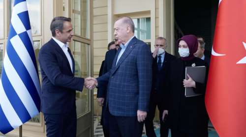 Ερντογάν πριν την άφιξή του: &quot;Κυριάκο φίλε μου, δεν σας απειλούμε - Να πάμε στη διεθνή δικαιοσύνη για όλα τα θέματα&quot;