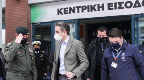 Μητσοτάκης: Από Δευτέρα θα υποδεχτούμε τους πρώτους Αθηναίους στο εμβολιαστικό κέντρο &quot;Προμηθέας&quot; στο Μαρούσι