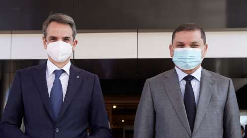 Κυριάκος Μητσοτάκης από την Λιβύη: Να ακυρωθεί το παράνομο τουρκολιβυκό μνημόνιο