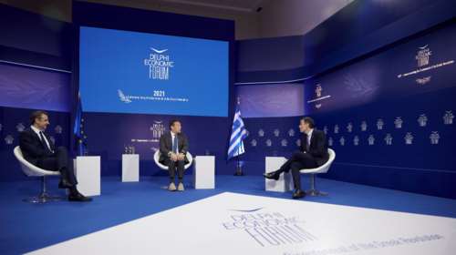Μητσοτάκης στο Φόρουμ των Δελφών: Αναμένω το πράσινο πιστοποιητικό έως τέλη Ιουνίου