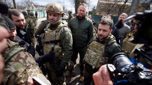 Ουκρανία: Πρόσκληση Ζελένσκι στον Όλαφ Σολτς να επισκεφθεί το Κίεβο στις 9 Μαΐου