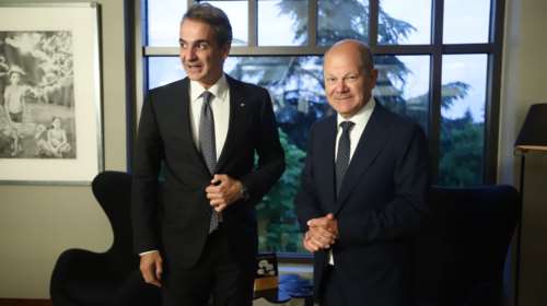 Στην Αθήνα ο Όλαφ Σολτς: Στις 11 το πρωί η συνάντηση με Μητσοτάκη στο Μαξίμου - Κοινή επίσκεψη στην Ακρόπολη