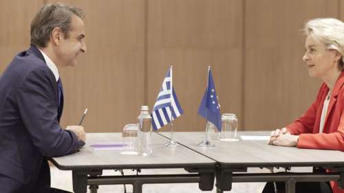 Μητσοτάκης σε Φον ντερ Λάιεν για τουρκικές προκλήσεις: Η ΕΕ να στηρίξει με αποφασιστικότητα την Ελλάδα