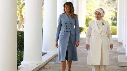 Εμινέ Ερντογάν: Zητά από την Μελάνια Τραμπ να στείλει επιστολή στον Νετανιάχου για τα παιδιά της Γάζας