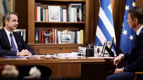 Μητσοτάκης για Κασσελάκη: &quot;Δεν μπορώ να αντιπαρατεθώ με το κενό - Πόσο μοντέρνος είναι με υπαρχηγούς Παππά και Πολάκη;&quot;