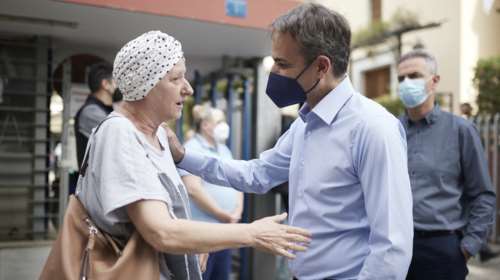 Στον &quot;Αγιο Σάββα&quot; ο Μητσοτάκης: Ποτέ δεν κρύψαμε τις μεγάλες δυσκολίες του ΕΣΥ - Προτεραιότητα της νέας κυβέρνησης