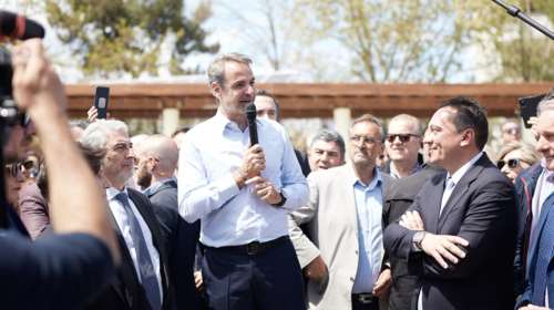 Μητσοτάκης στη Μεγαλόπολη: &quot;Το τέλος επιτηδεύματος θα σβήσει εντός της επόμενης τετραετίας&quot;