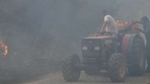 Φωτιά στη Γορτυνία: Τιτάνια μάχη με τις αναζωπυρώσεις σε Φαναράκι, Καστράκι, Λιβαδάκι - Eντολή εκκένωσης του χωριού Καλλιάνι