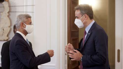 Μητσοτάκης στον Ινδό ΥΠΕΞ: Η Ελλάδα το φυσικό σημείο εισόδου για τις ινδικές επιχειρήσεις στην ευρωπαϊκή αγορά