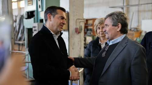 Τσίπρας από Αιγάλεω: Να μπει τέλος στην αισχροκέρδεια, να ανασάνει ο εργαζόμενος και οι μικρές και μεσαίες επιχειρήσεις