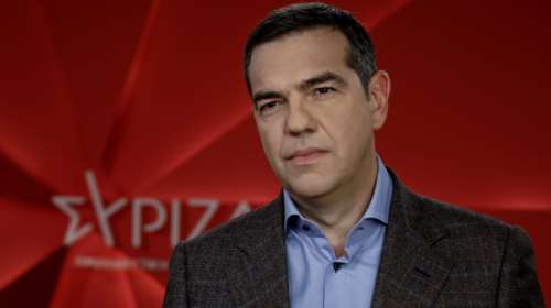 Τσίπρας: &quot;Ανέβασε&quot; βίντεο με τον Μητσοτάκη - &quot;Κατά τ’ άλλα, τη μελέτη Τσιόδρα την παρέλαβε ο κλητήρας&quot;