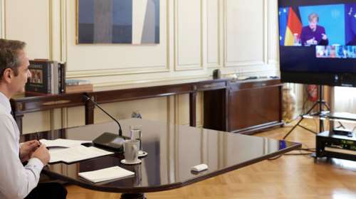 Τηλεδιάσκεψη Μητσοτάκη με ηγέτες της ΕΕ: Στο τραπέζι εκ νέου από τον πρωθυπουργό το πιστοποιητικό εμβολιασμού