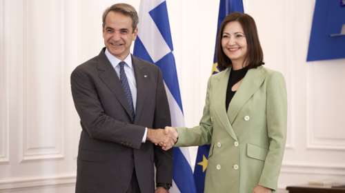 Συνάντηση Μητσοτάκη - Ιβάνοβα: Ολοκληρώνεται η στρατηγική της Ελλάδας για την Τεχνητή Νοημοσύνη