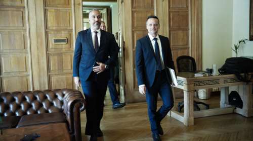 Την αναγνώριση της Παλαιστίνης ζητούν ο Χάρης Δούκας και ο Δήμαρχος της Βηθλεέμ - Συνάντηση και με Ανδρουλάκη