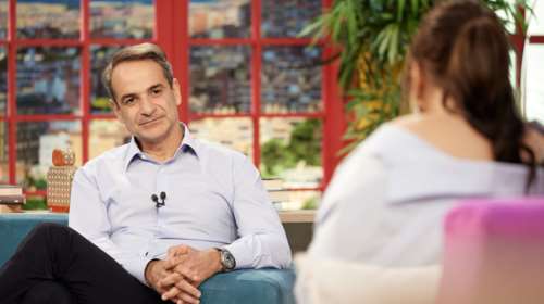 Ο Κυριάκος Μητσοτάκης στη Δανάη Μπάρκα: Οταν χωρίσαμε με τη Μαρέβα, πήγαμε και σε ειδικούς για συμβουλές- Δεν είναι ταμπού