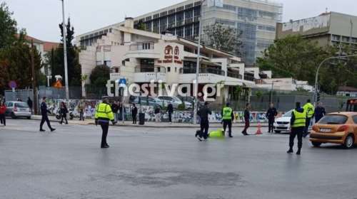 Θεσσαλονίκη: Τροχονόμος έπεσε θύμα τροχαίου - Παρασύρθηκε από μοτοσικλέτα