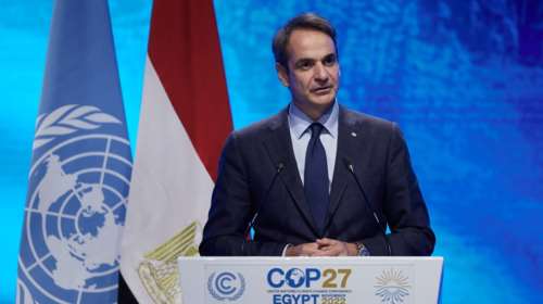 Κυριάκος Μητσοτάκης στη Σύνοδο COP27: Χωρίς ενεργειακή ασφάλεια δεν μπορεί να υπάρξει ενεργειακή μετάβαση [Εικόνες]
