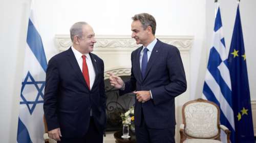 Μητσοτάκης σε Νετανιάχου: Κομβικός ο ρόλος της Ελλάδας στον ενεργειακό διάδρομο Ανατολικής Μεσογείου - Ευρώπης