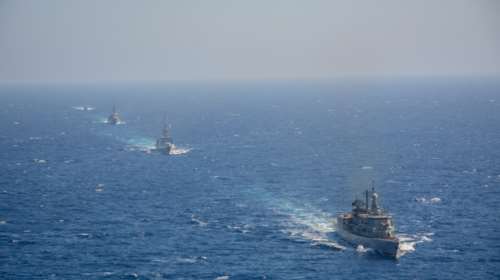 Eunomia 2/2021: Εντυπωσιακές εικόνες από την τετραμερή άσκηση στην Ανατολική Μεσόγειο