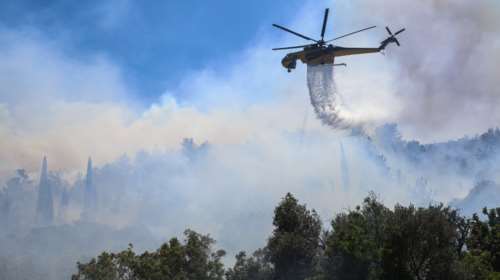 Φωτιά στο Ηράκλειο: Ήχησε το 112 στην περιοχή Κάτω Ασίτες - "Παραμείνετε σε ετοιμότητα"