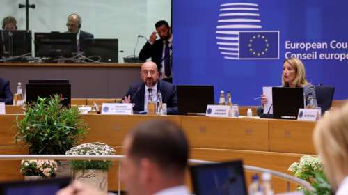 Σύνοδος Κορυφής: Μεταμεσονύκτια συμφωνία των &quot;27&quot; για την επιβολή εμπάργκο στο ρωσικό πετρέλαιο