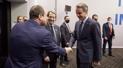 Επικοινωνία Μητσοτάκη με τον Πρόεδρο της Αιγύπτου, Άμπντελ Φάταχ αλ Σίσι