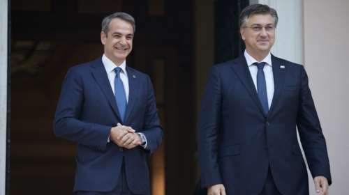 EUMED - Συνάντηση Μητσοτάκη με πρωθυπουργό Κροατίας: "Ευχαριστούμε για τη βοήθεια στις πυρκαγιές"