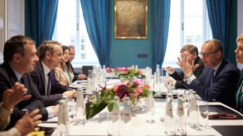 Μητσοτάκης για το Τεχνολογικό Σύμφωνο: &quot;Επικίνδυνα τα deep fakes σε ένα εκλογικό περιβάλλον&quot;