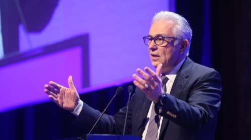 Ο Θεόδωρος Ρουσόπουλος πρόεδρος της οργανωτικής επιτροπής του συνεδρίου της ΝΔ