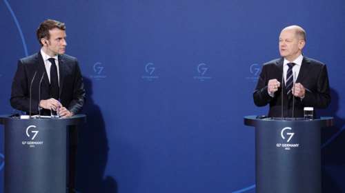 Με &quot;υψηλό κόστος&quot; προειδοποιεί ο γαλλογερμανικός άξονας το Κρεμλίνο - Τηλεφωνική επικοινωνία Μακρόν με Πούτιν την Παρασκευή