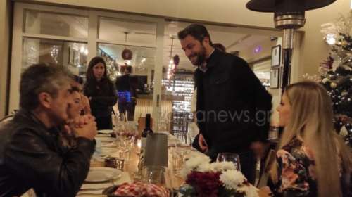 Με τον Δήμαρχο Χανίων δείπνησαν οι συντελεστές του &quot;Σασμού&quot; στο παλιό λιμάνι [εικόνες]