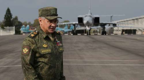 Επανεμφάνιση Σοϊγκού: Κατηγορεί τη... Δύση που τροφοδοτεί με όπλα την Ουκρανία