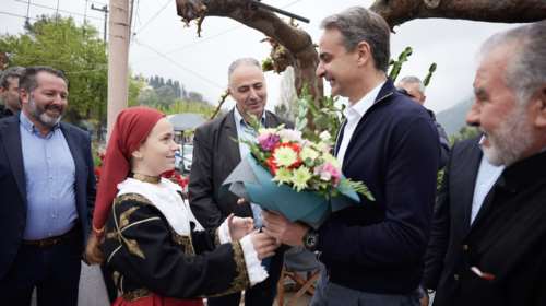 Μητσοτάκης από Ρέθυμνο: Ο κ. Τσίπρας στρώνει από τώρα το χαλί για την ήττα του