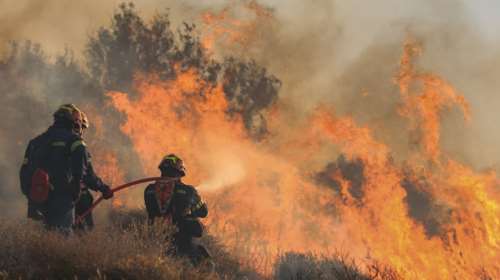 Φωτιά στην Ιεράπετρα: Σε κατάσταση έκτακτης ανάγκης οι περιοχές που επλήγησαν