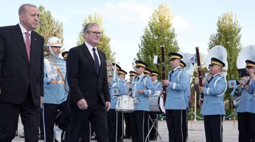 Έδωσαν τα χέρια Ερντογάν και Στάρμερ για 20 Eurofighter - Συμφωνία περίπου 8 δισ. λιρών