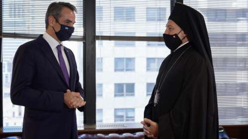 Συνάντηση Μητσοτάκη - Ελπιδοφόρου: &quot;Το θέμα είναι λήξαν, προέχει η ενότητα του Ελληνισμού&quot;, αναφέρουν κυβερνητικές πηγές