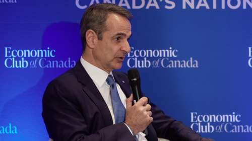 Μητσοτάκης στο Economic Club Canada: Η κυβέρνηση κατάφερε να καταστήσει τη χώρα ελκυστικό επενδυτικό προορισμό