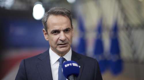 Στις Βρυξέλλες για την έκτακτη Σύνοδο Κορυφής ο Κυριάκος Μητσοτάκης