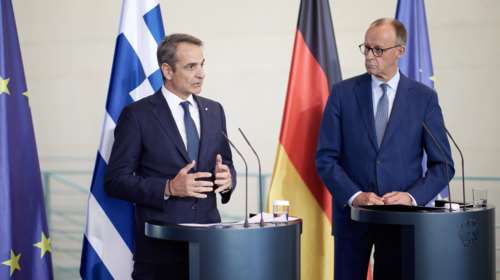 Τα &quot;καρφιά&quot; μεταξύ Μητσοτάκη και Μερτς: Η πώληση Eurofighter στην Τουρκία και οι εισροές μεταναστών από την Ελλάδα