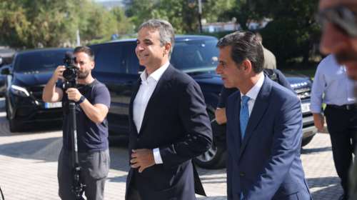 Σύσκεψη Μητσοτάκη με βουλευτές Θεσσαλονίκης της ΝΔ ενόψει ΔΕΘ