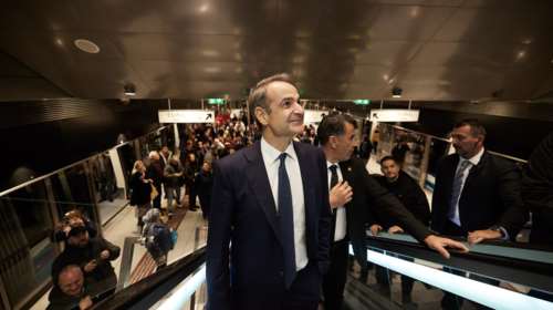 Μητσοτάκης: Η Θεσσαλονίκη απέκτησε το πιο σύγχρονο Μετρό στην Ευρώπη, αλλά και ένα εντυπωσιακό υπόγειο Μουσείο
