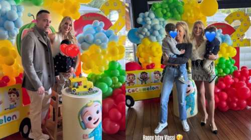 Κωνσταντίνα Σπυροπούλου: Το ξεχωριστό πάρτι γενεθλίων του γιου της, Βλάσση, και οι αγκαλιές με τον Βασίλη Σταθοκωστόπουλο [εικόνες]