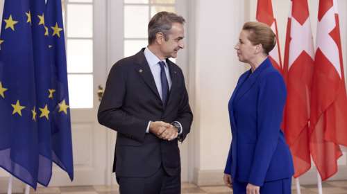 Δανία: Συναντήσεις Μητσοτάκη στην Κοπεγχάγη με Ρούτε και Μερτς